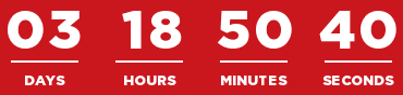 Labor Day Sale - Countdown Timer