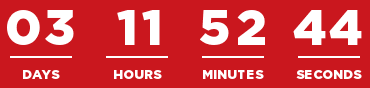 Labor Day Sale - Countdown Timer